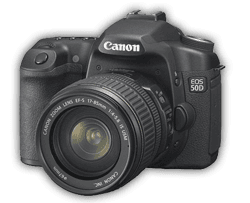 EOS 50D back